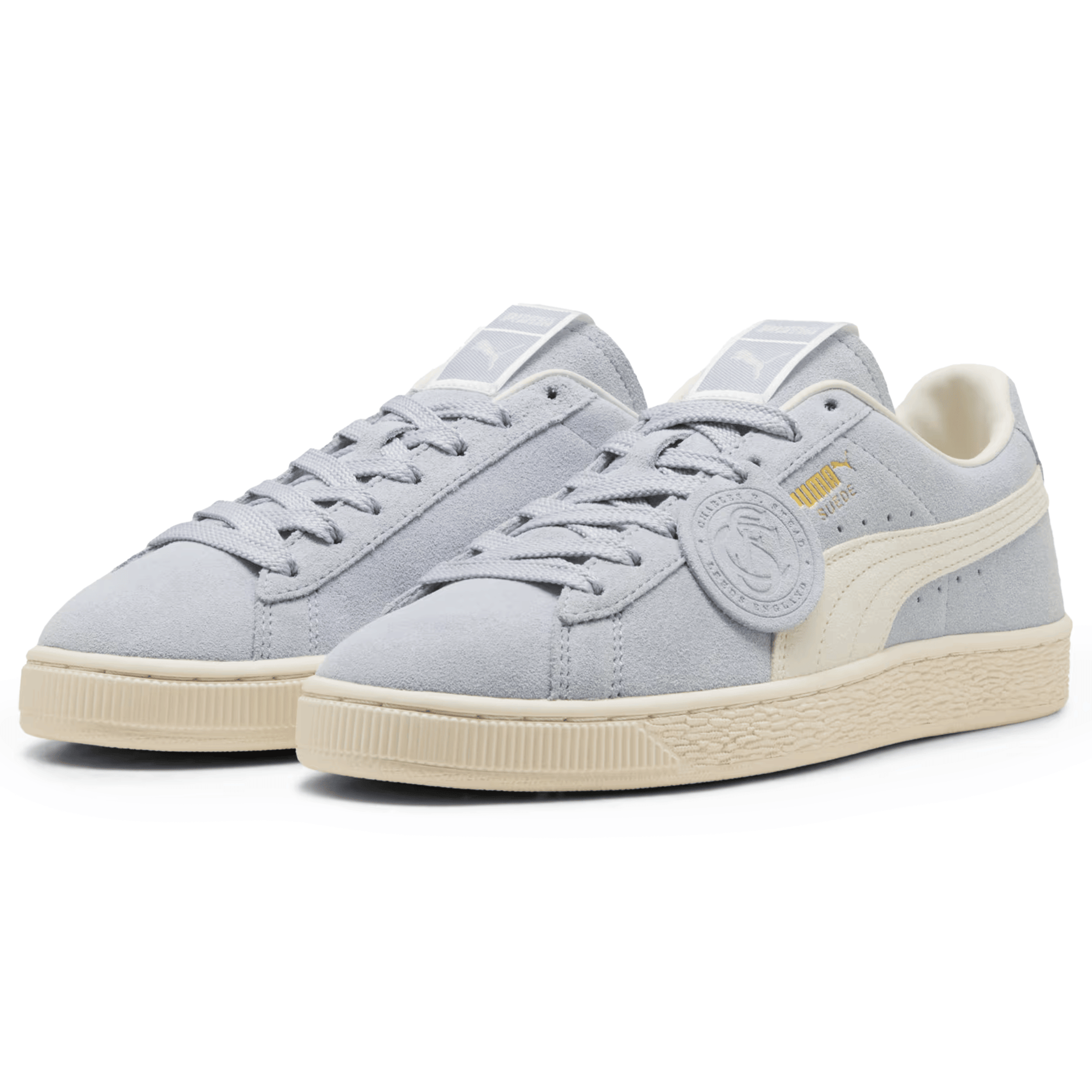 Puma x Charles F. Stead Men's Suede Snow Mountain Blue/Frosted Ivory