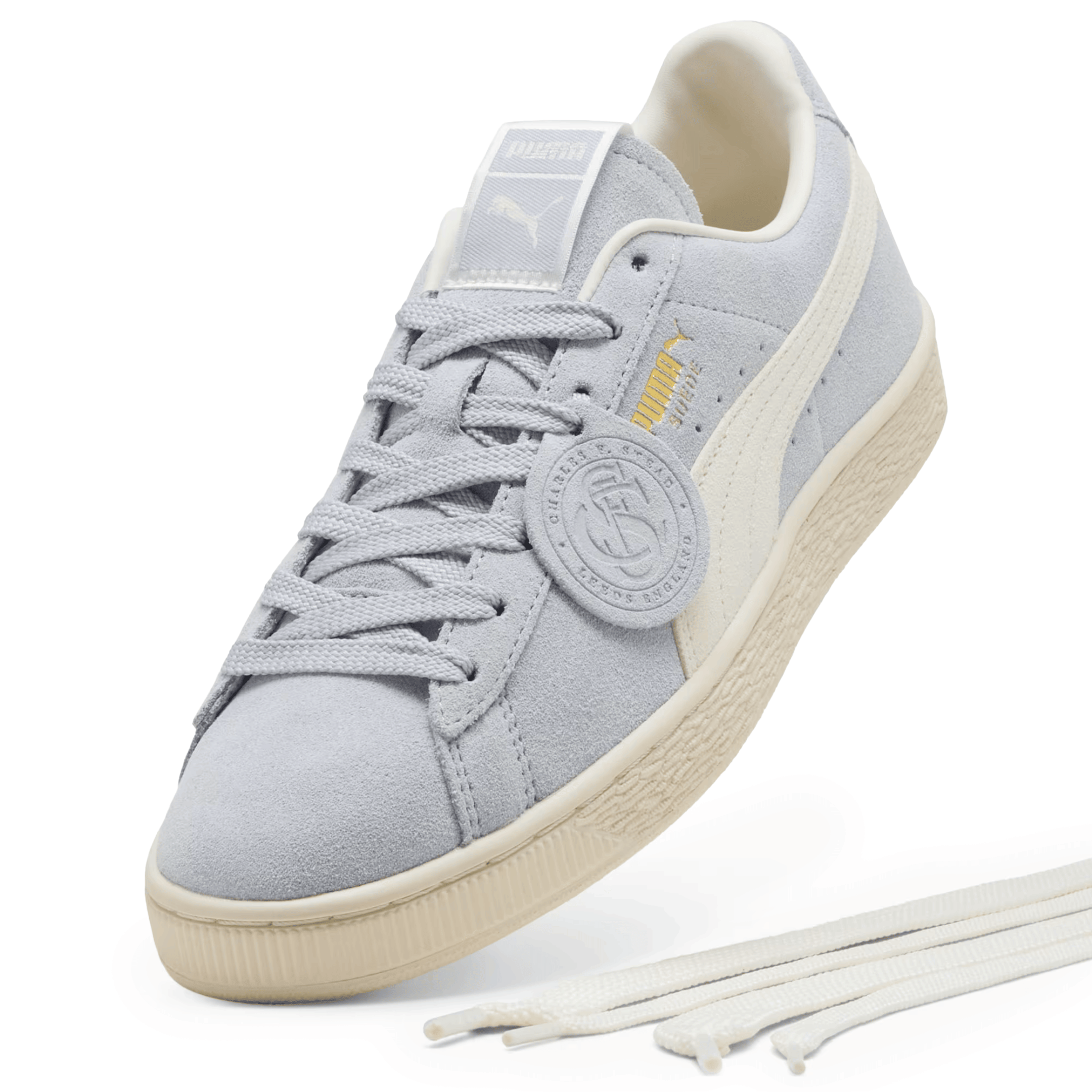 Puma x Charles F. Stead Men's Suede Snow Mountain Blue/Frosted Ivory