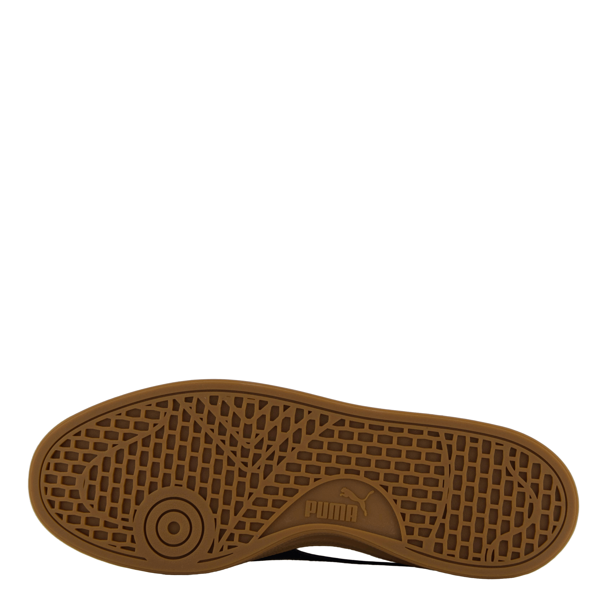 Puma Indoor White - dark Myrtle - gum