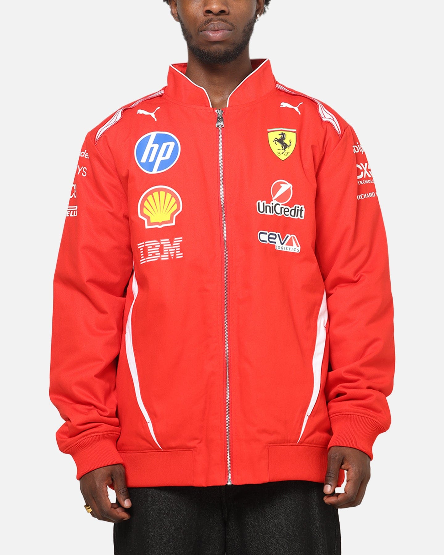 Puma x Scuderia Ferrari Replica Racing Jacket Red