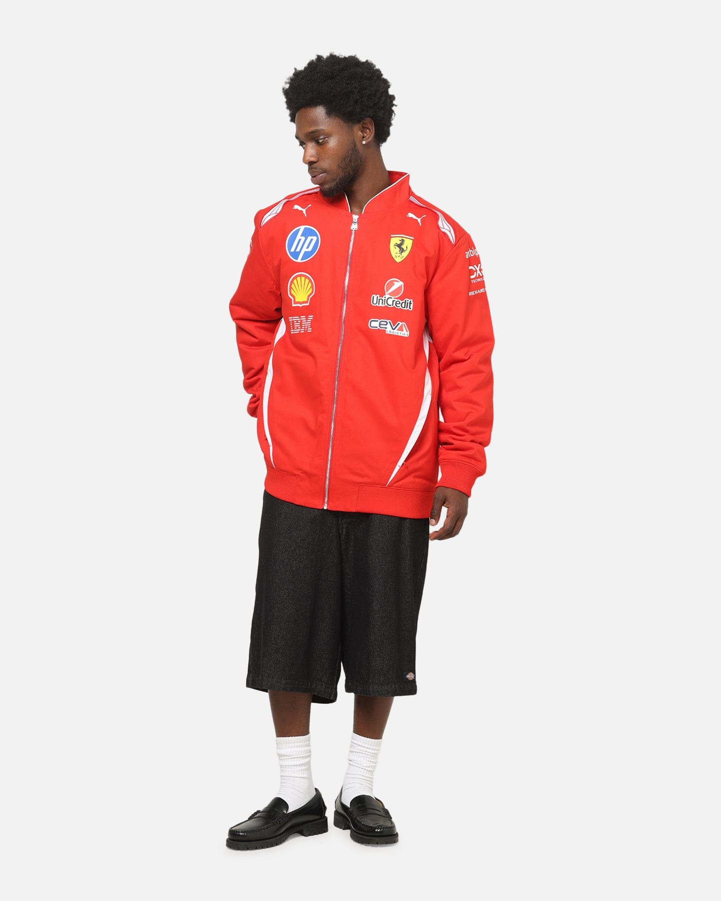 Puma x Scuderia Ferrari Replica Racing Jacket Red