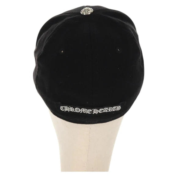Chrome Hearts Cross Ball Horseshoe Trucker Cap Wool Black Auth 140397M 140397M