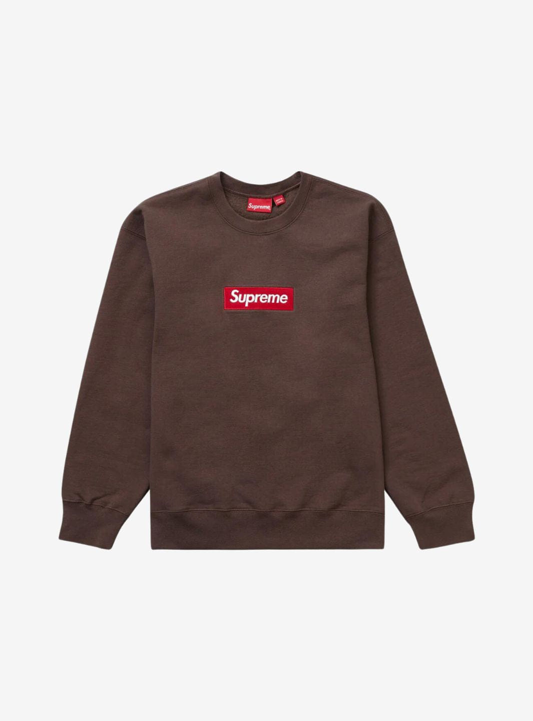 Supreme Box Logo Crewneck Brown (FW22)