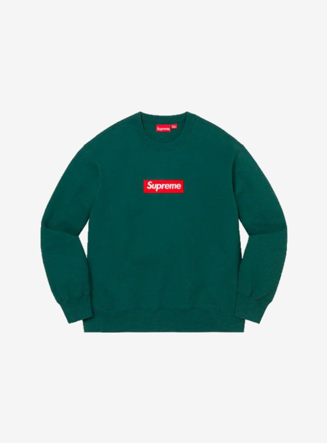 Supreme Box Logo Crewneck Dark Pine (FW22)