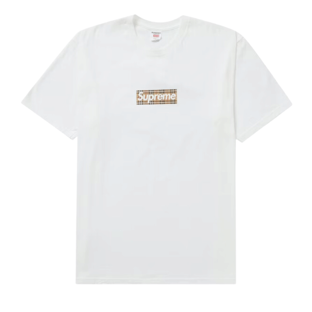 Supreme Burberry Box Logo T-Shirt
