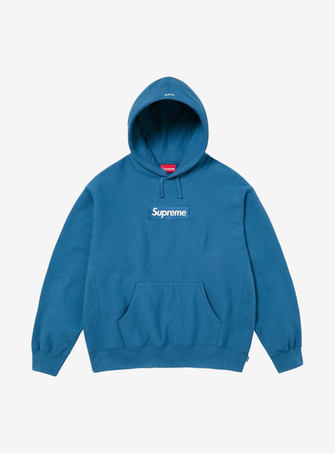 Supreme Box Logo Hooded Sweatshirt Blue (FW23)