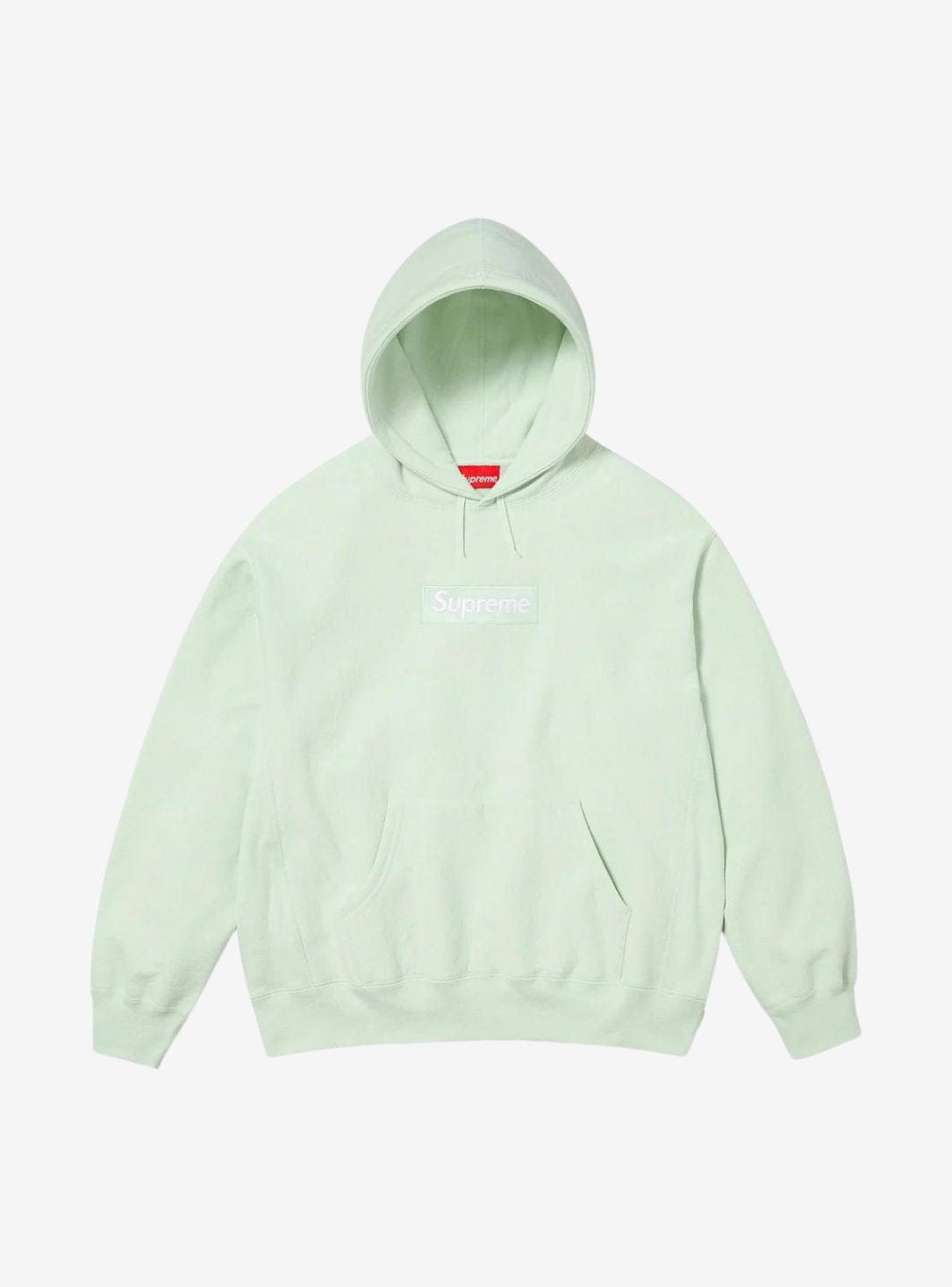 Supreme Box Logo Hooded Sweatshirt Light Green (FW23)