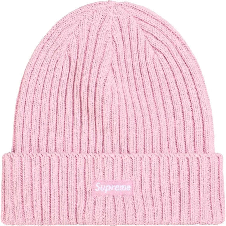 Supreme Overdyed Beanie (SS26) Light Pink