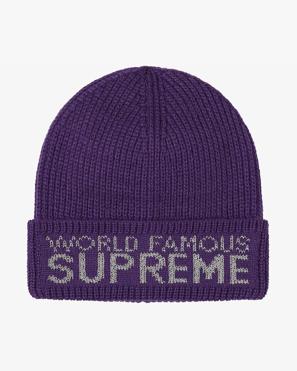 SUPREME FW20 WORLD FAMOUS BEANIE PURPLE