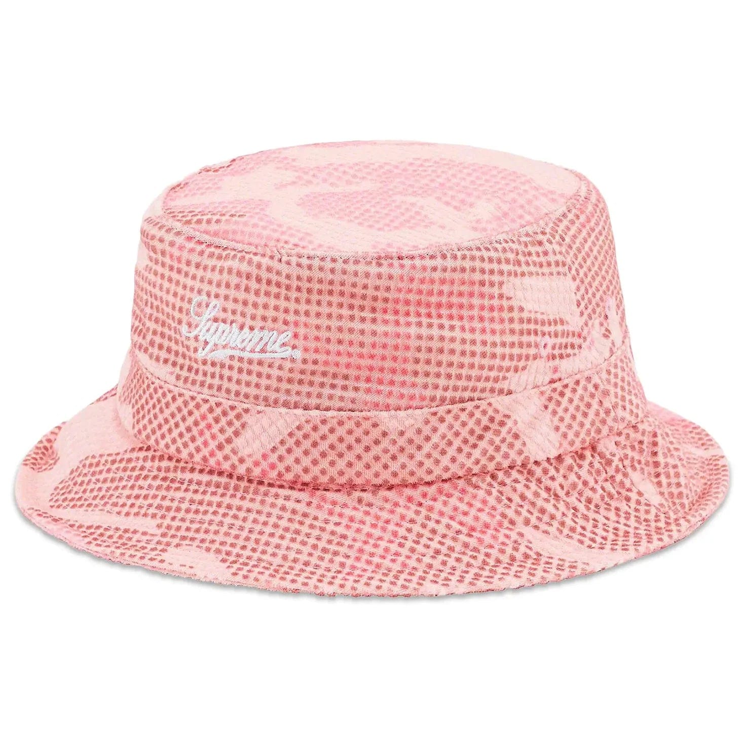 Supreme Camo Grid Velvet Crusher (Pink)