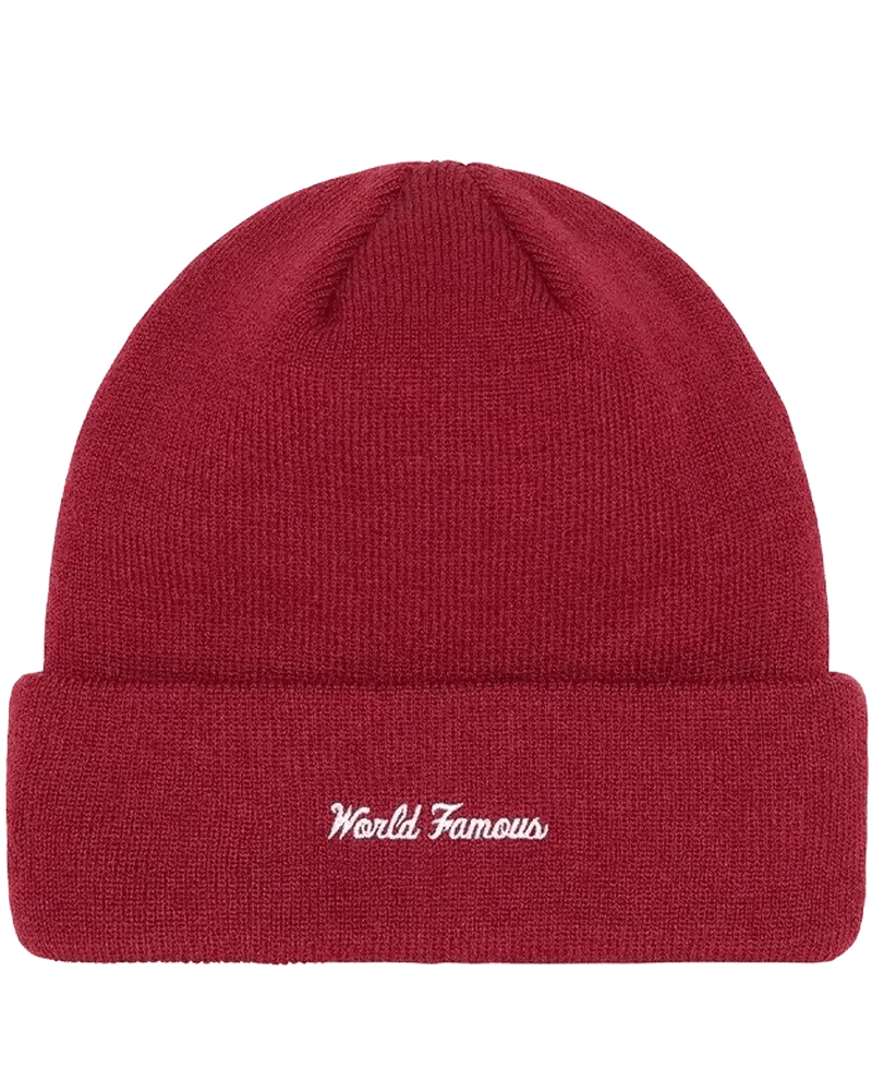 Supreme New Era Box Logo Beanie (FW22) Cardinal