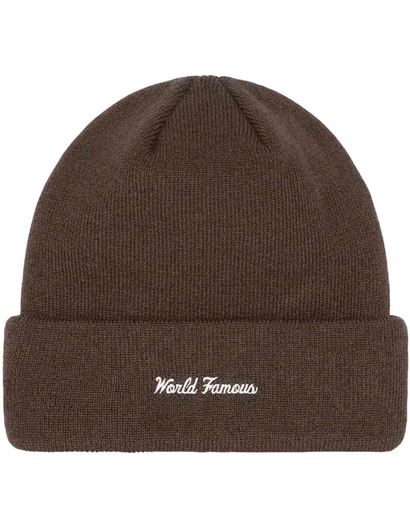 Supreme New Era Box Logo Beanie (FW22) Brown