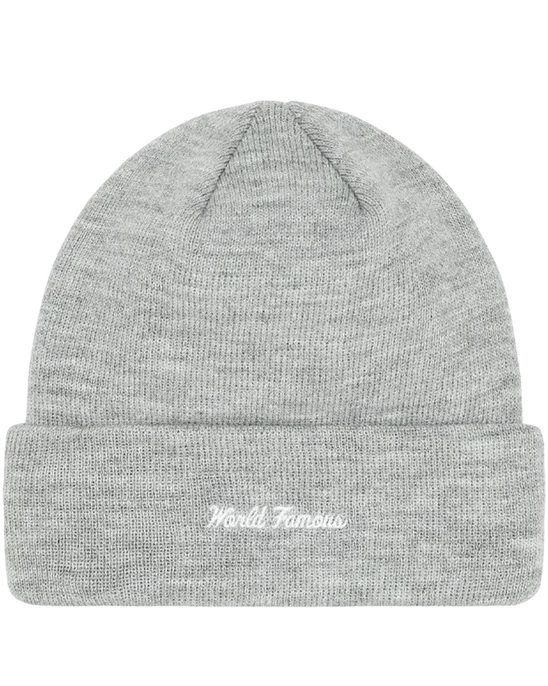 Supreme New Era Box Logo Beanie (FW22) Heather Grey