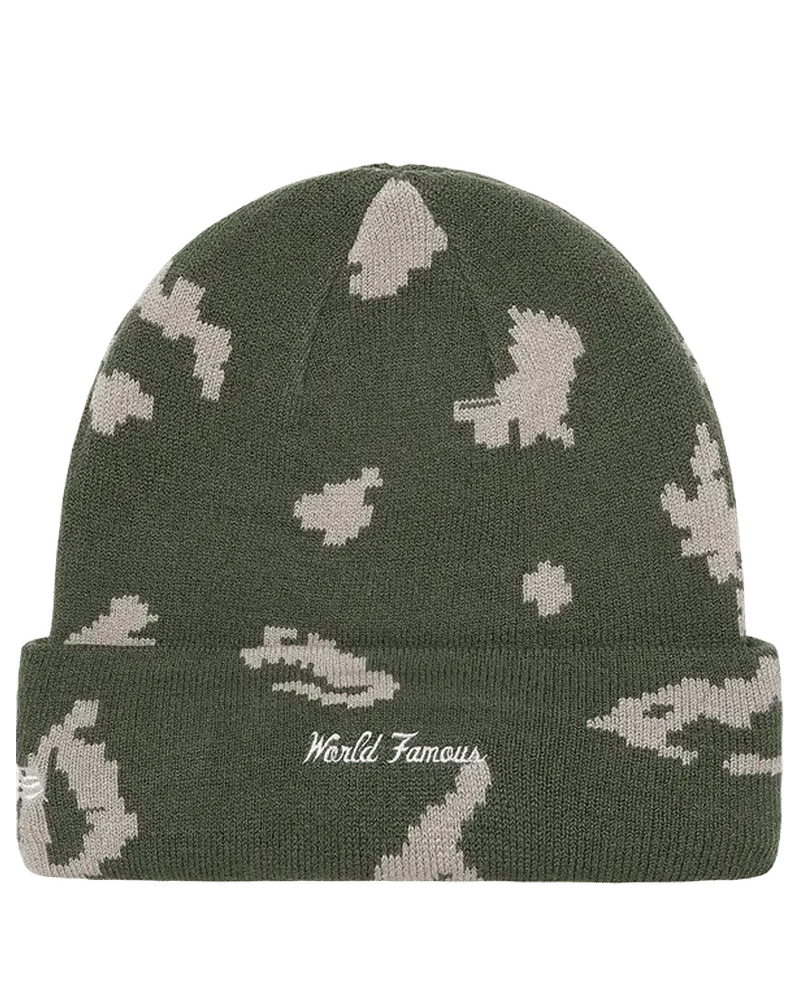Supreme New Era Box Logo Beanie Camo