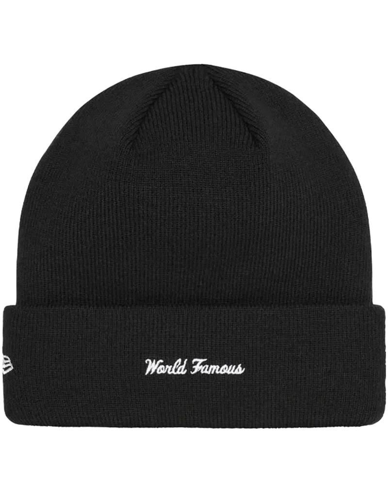 Supreme New Era Box Logo Beanie Black