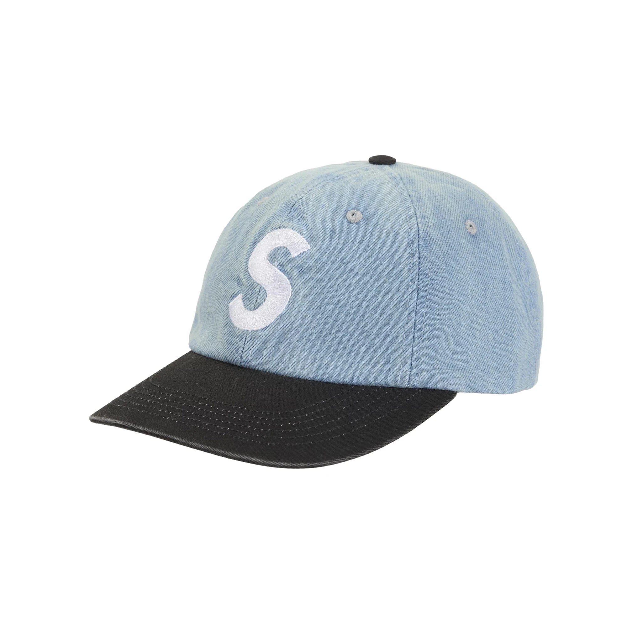 Supreme Pigment Coated 2 - Tone S Logo 6 - Panel Black (2025)