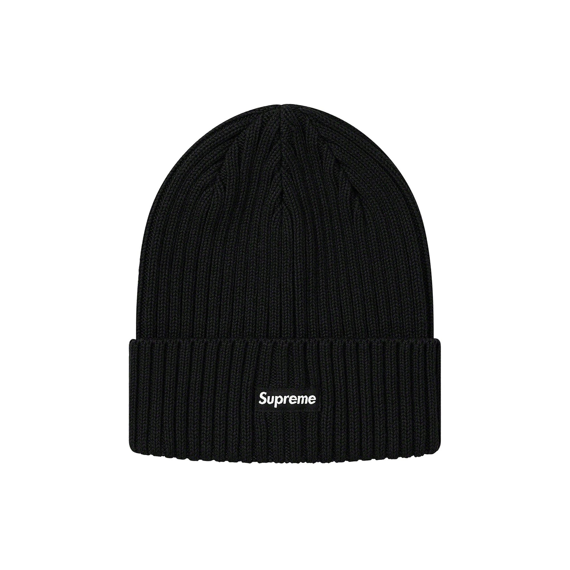Supreme Overdyed Beanie Black (2025)