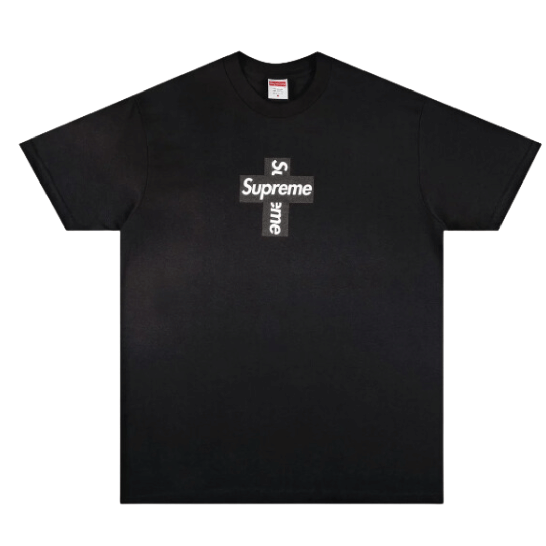 Supreme Cross Logo T-Shirt Black