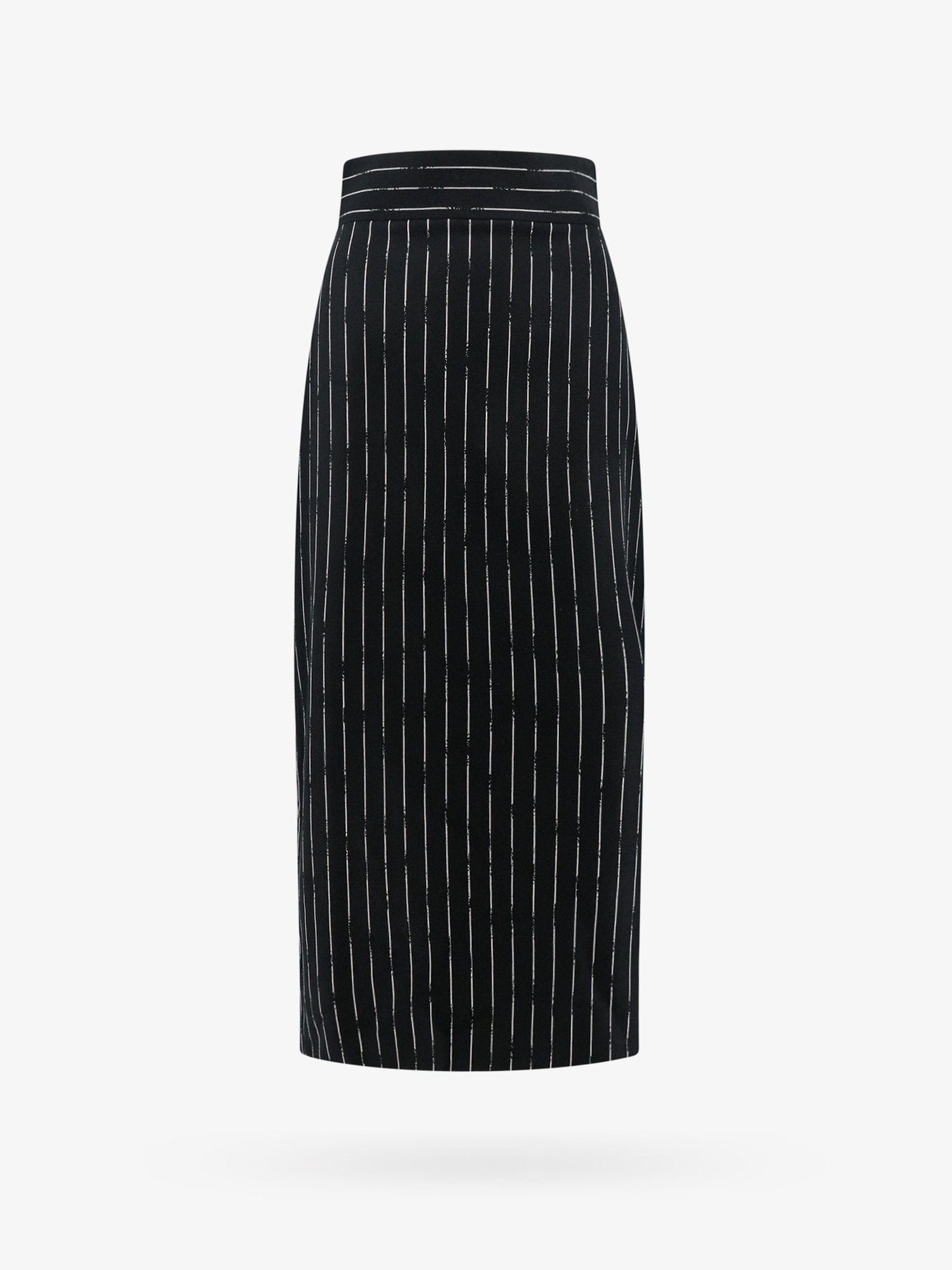 Alexander McQueen Wool skirt with striped motif