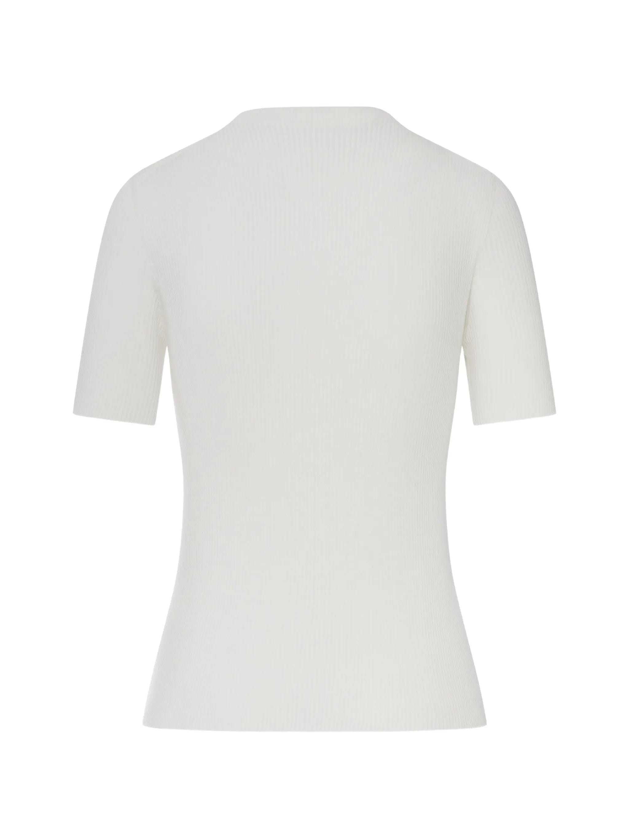 Fendi ribbed short - sleeve sweater