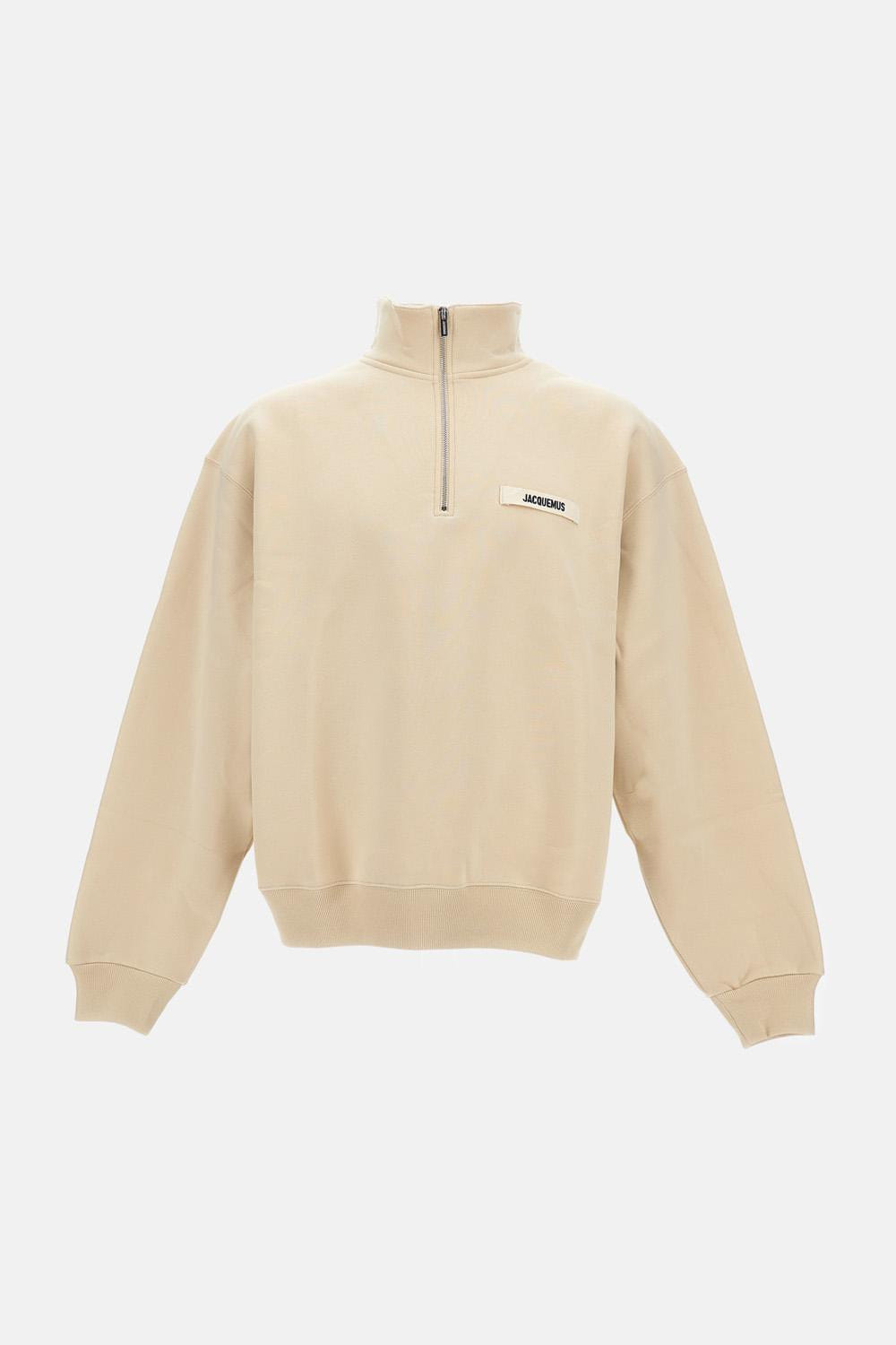 Jacquemus FELPA GROS GRAIN CON ZIP