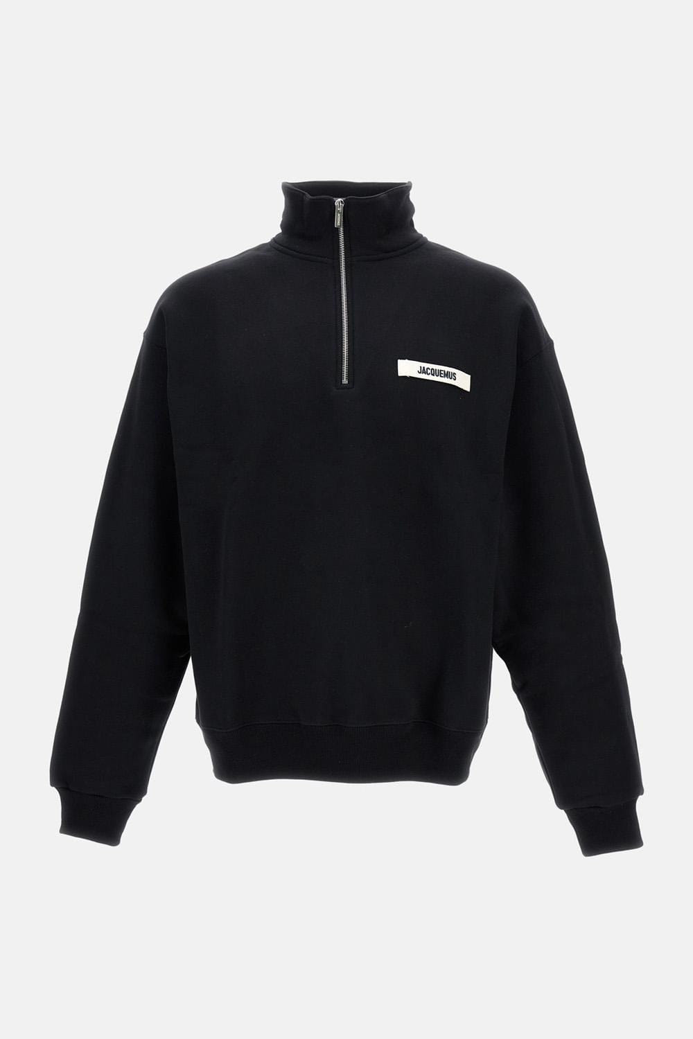 Jacquemus FELPA ZON ZIP LE CAMIONNEUR GROS GRAIN