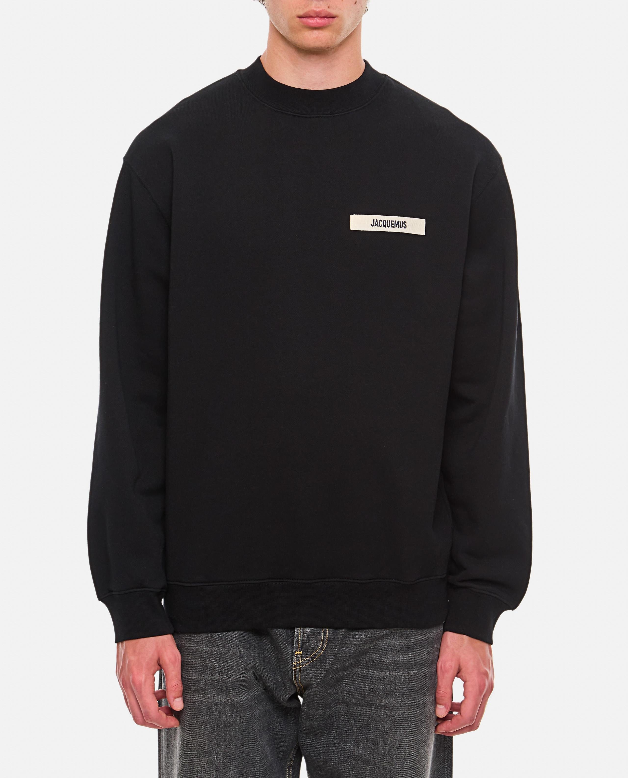 Jacquemus FELPA GIROCOLLO LE GROS GRAIN
