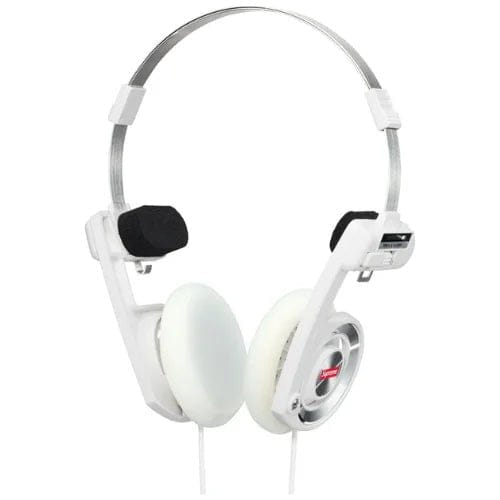 Supreme New York Koss PortaPro Headphones White