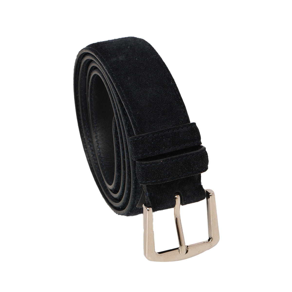 Loro Piana Men's Alsavel Belt - Classic Blue 95cms