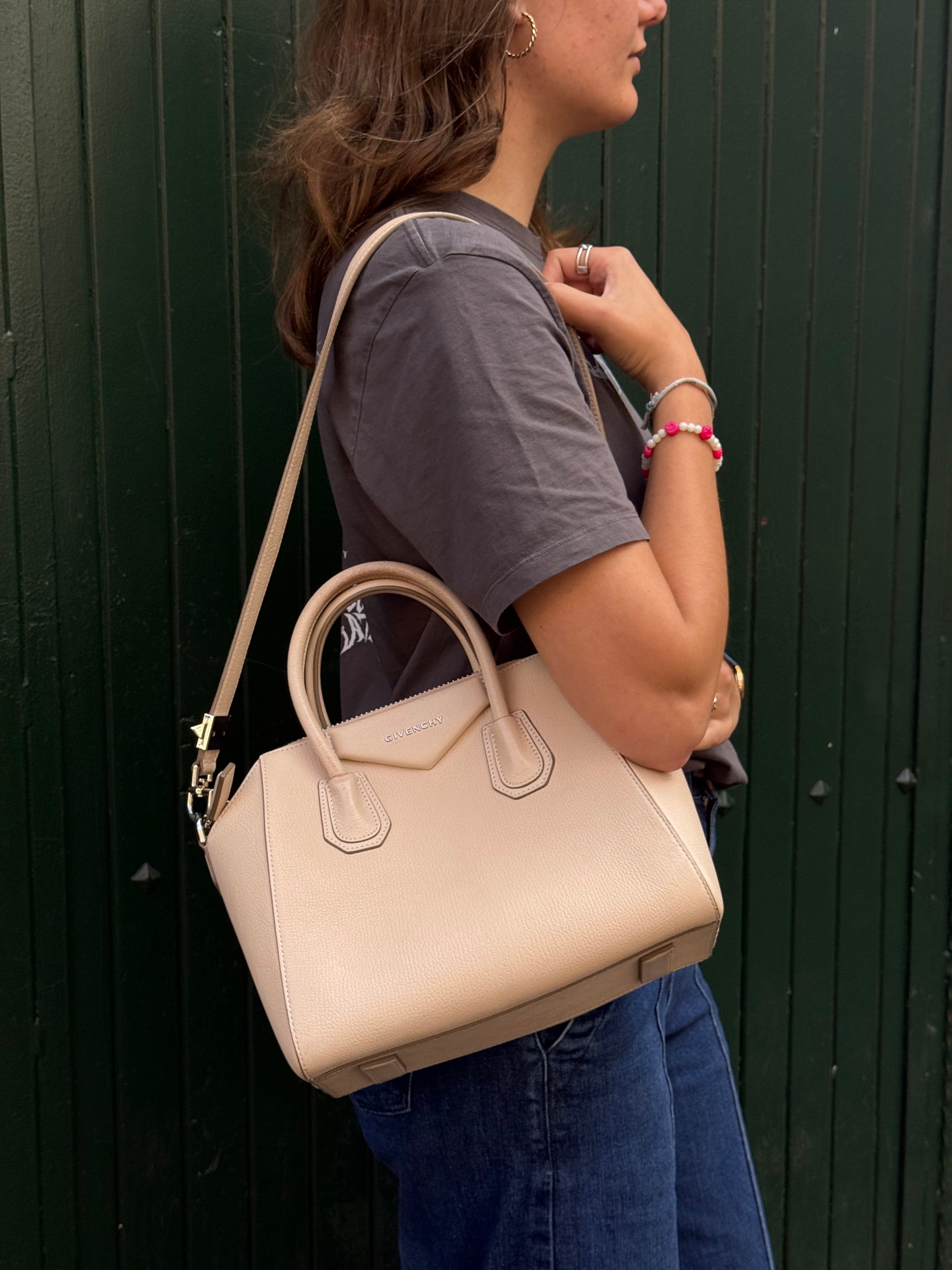 Givenchy Beige Leather Antigona Handbag