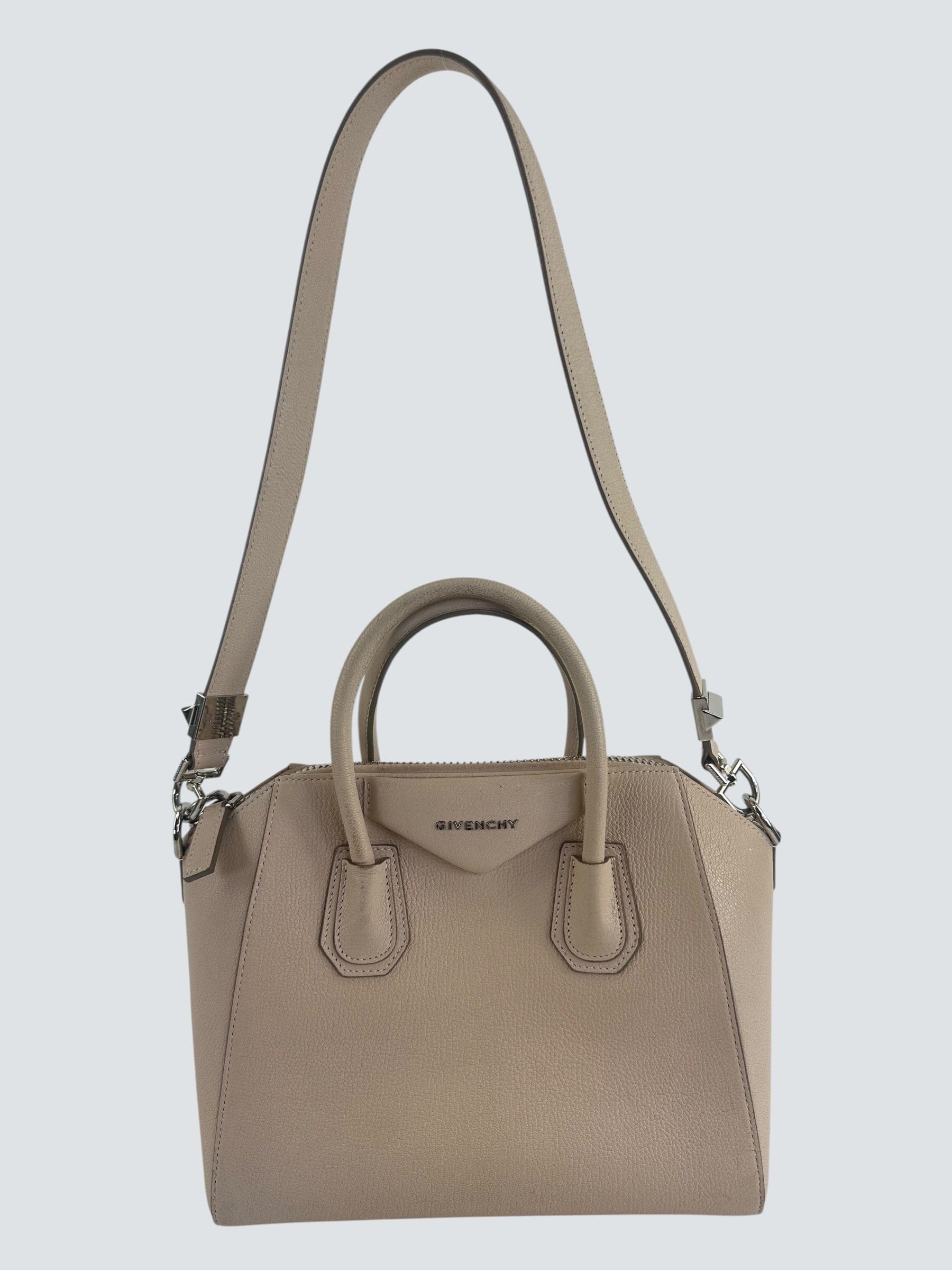 Givenchy Beige Leather Antigona Handbag