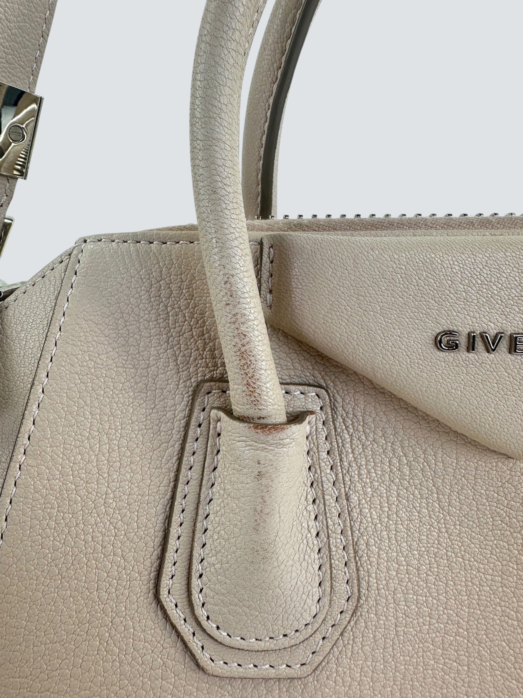 Givenchy Beige Leather Antigona Handbag