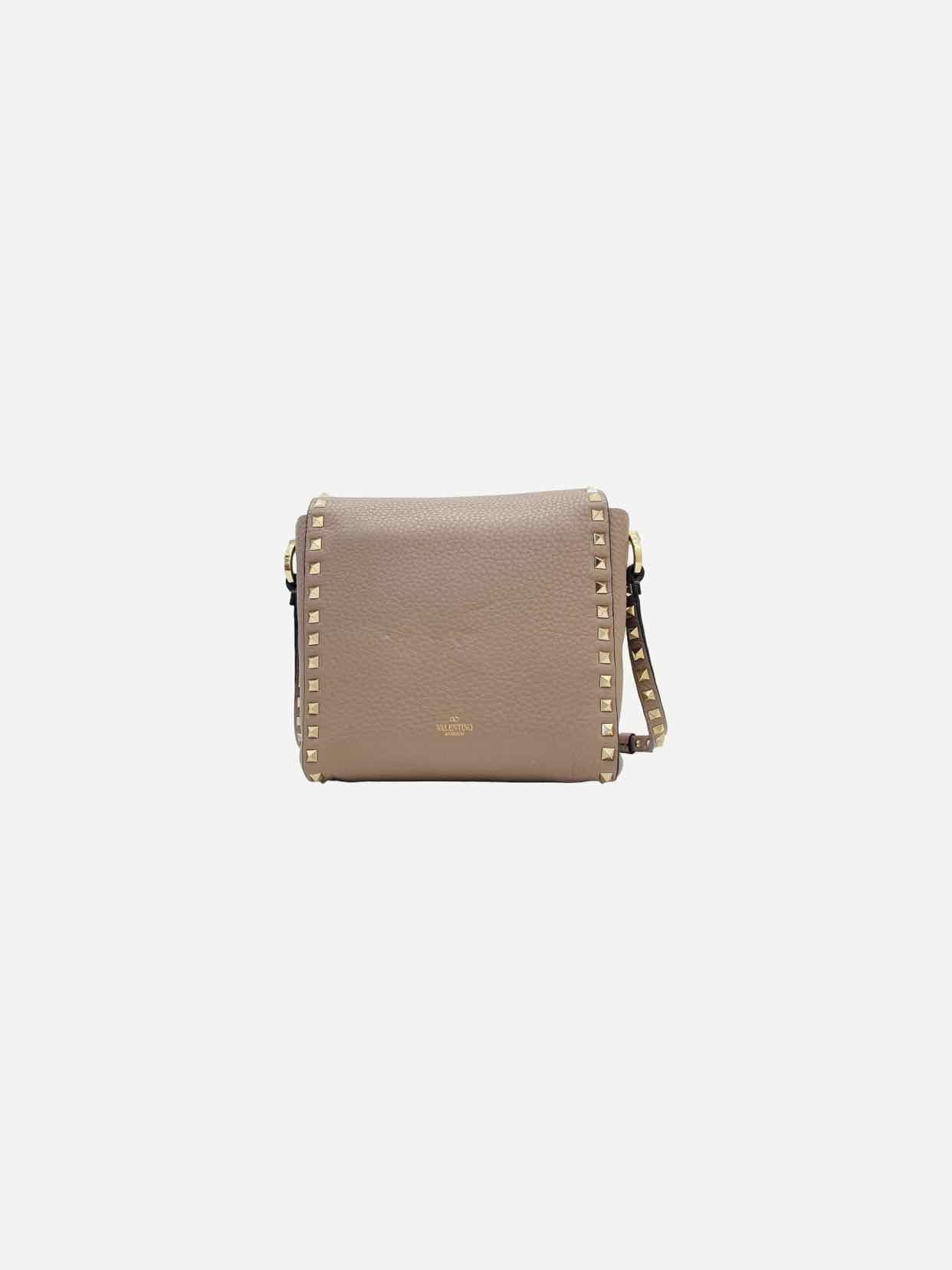 Valentino Garavani Rockstud Beige Crossbody