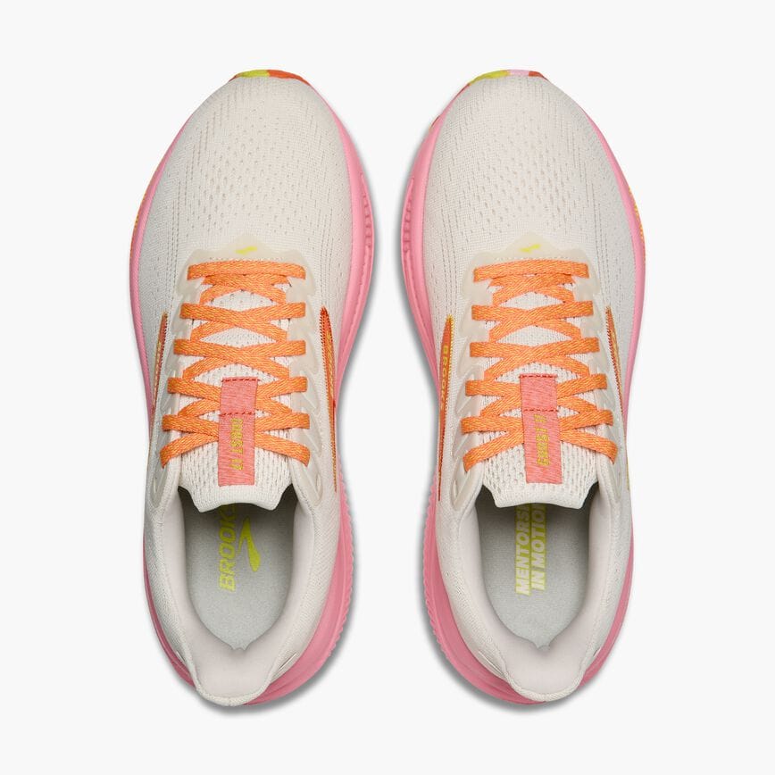 Brooks Ghost 17 Coconut/Candy/Limeade (Women's)