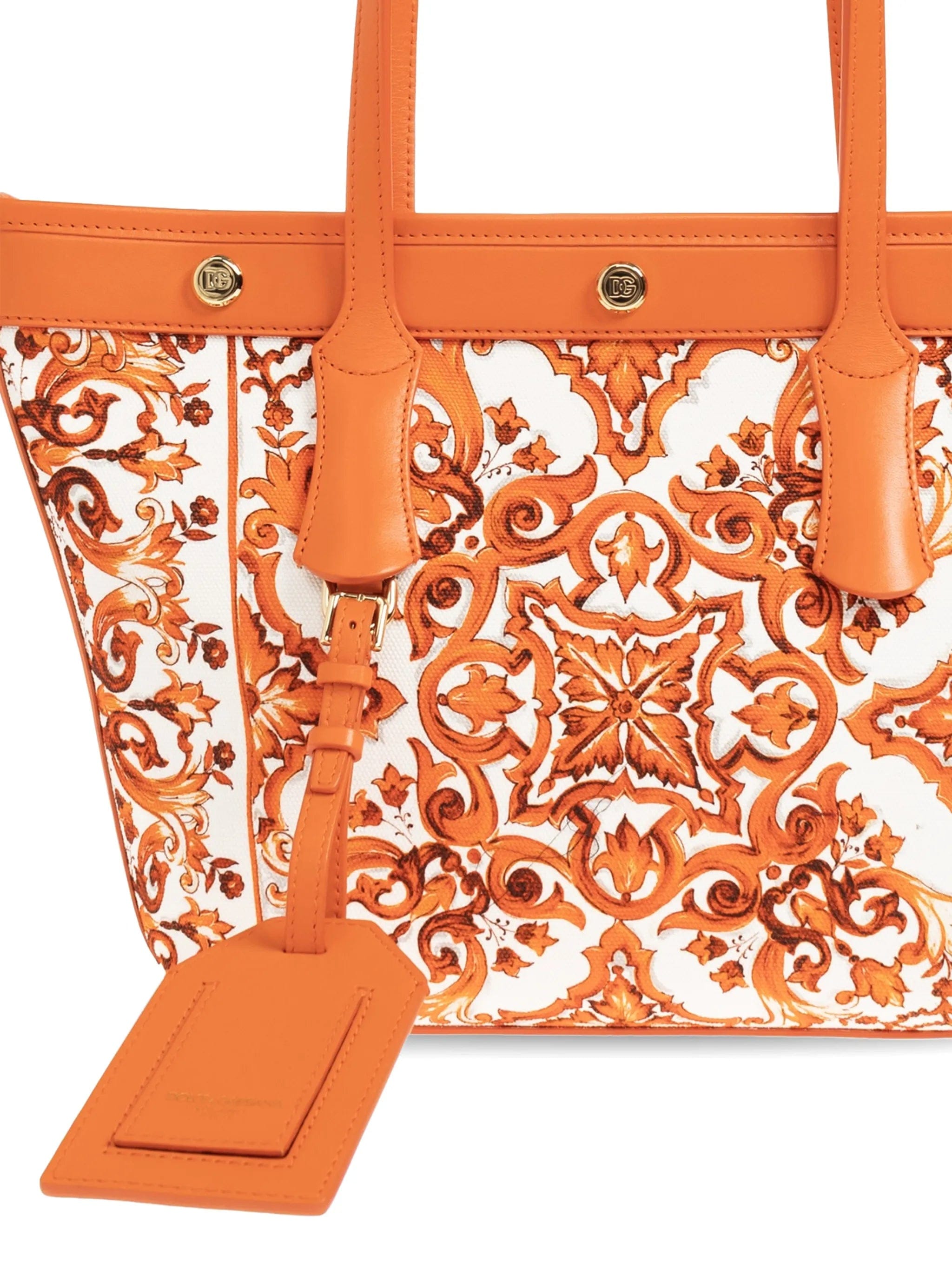 Dolce & Gabbana small Atene majolica - print tote bag