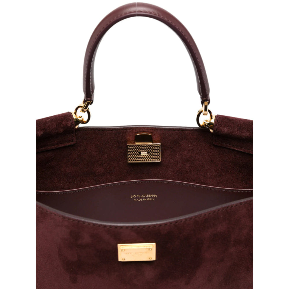 Dolce & Gabbana Red Tote Bags Women