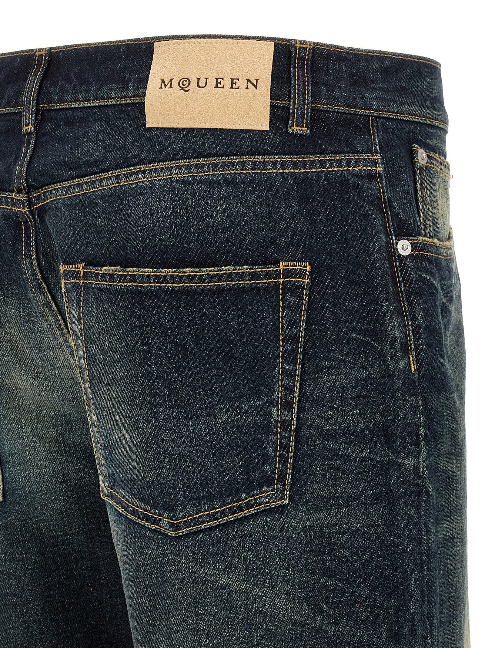 Alexander McQueen Cotton Jeans Men's
