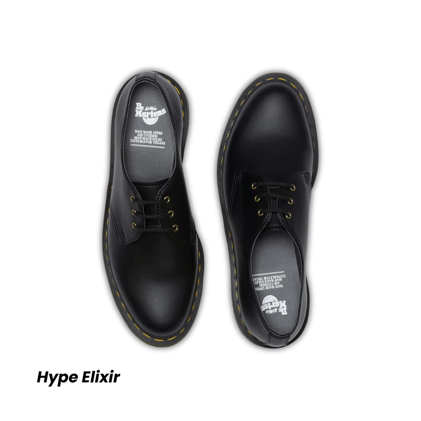 Dr Martens Vegan 1461 Felix Oxford Shoes Black