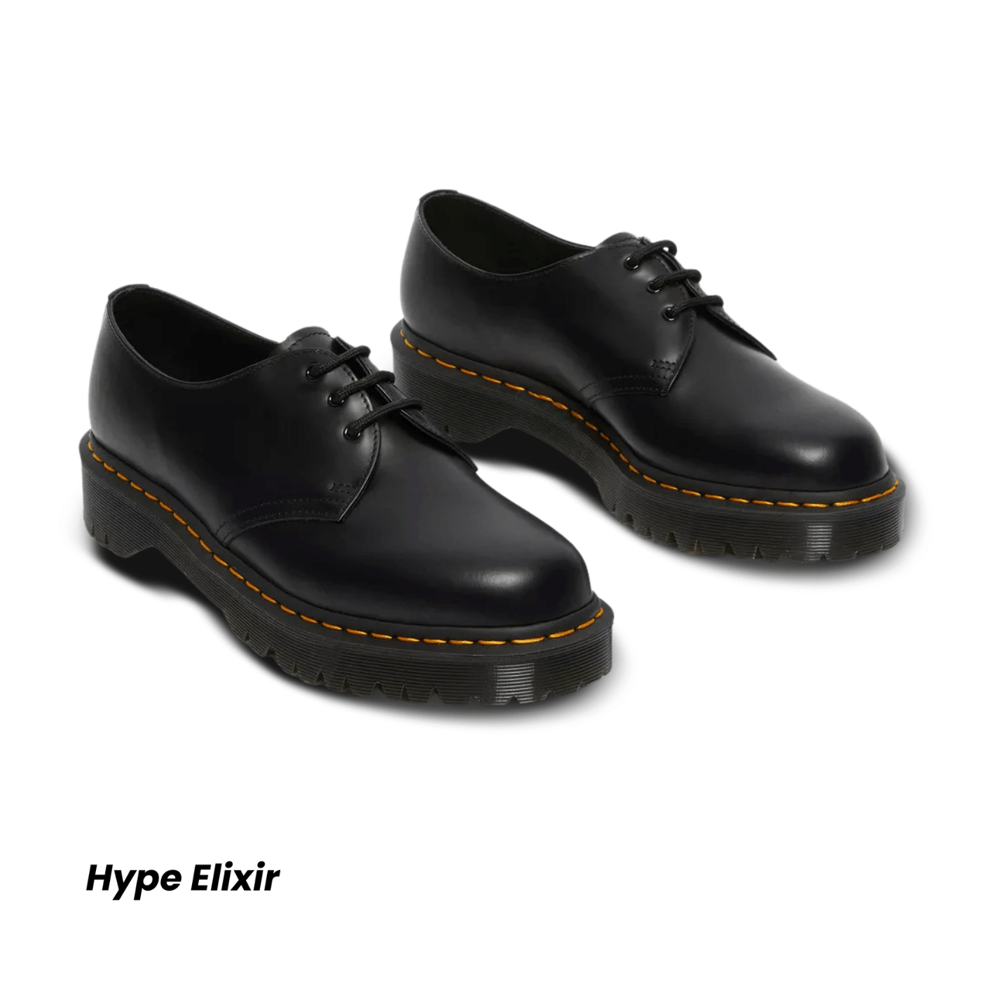 Dr Martens 1461 Bex Smooth Leather Oxford Shoes Black
