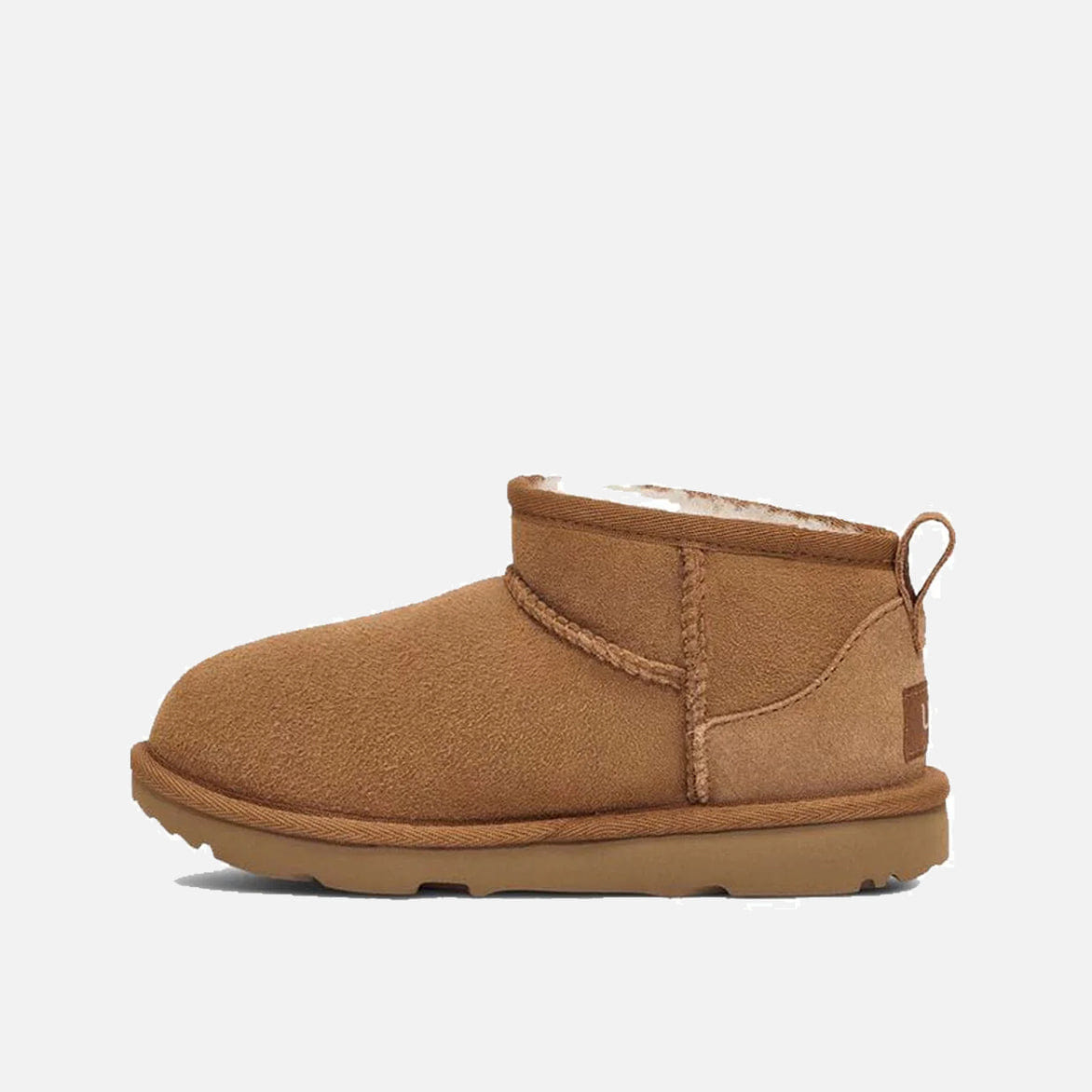 UGG KIDS CLASSIC ULTRA MINI - CHESTNUT