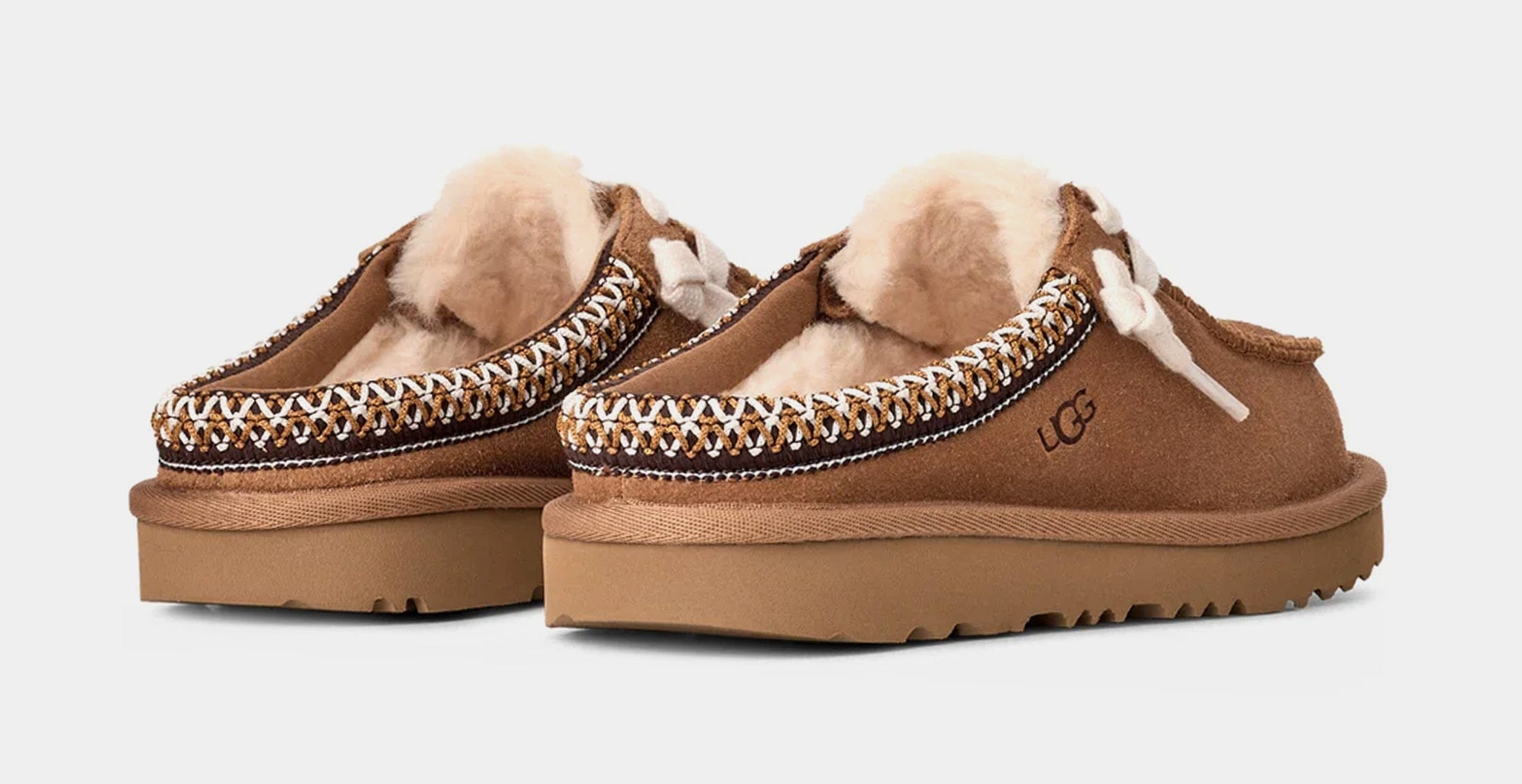 UGG Tasman Mule Slipper Grade School Boot (Chestnut)