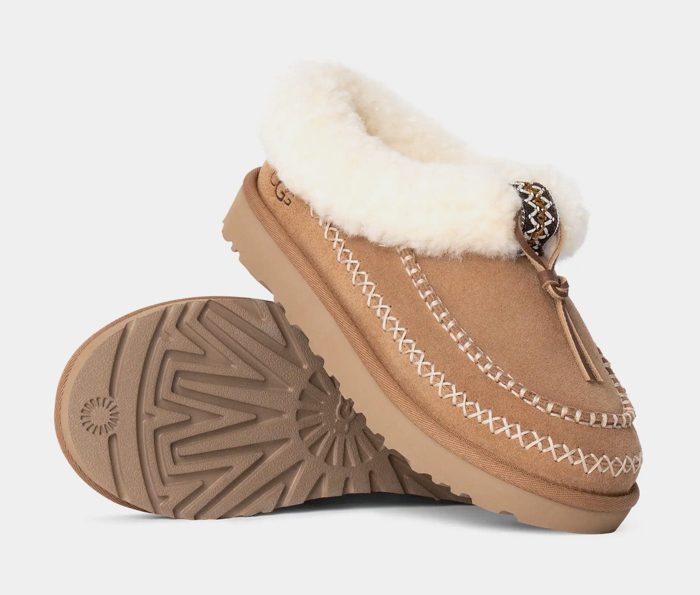 UGG Tasman Alpine Slipper Womens Sandals (Chestnut)