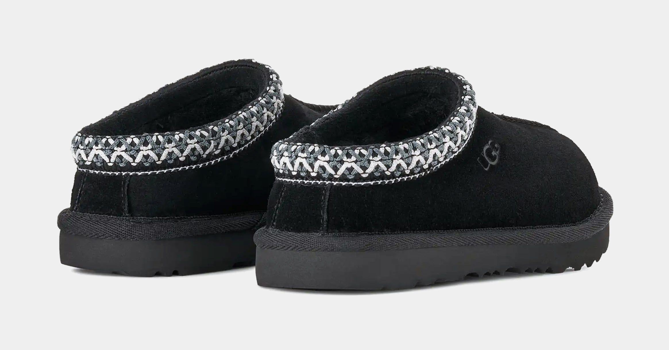 UGG Tasman II Slipper Grade School Sandals (Black)