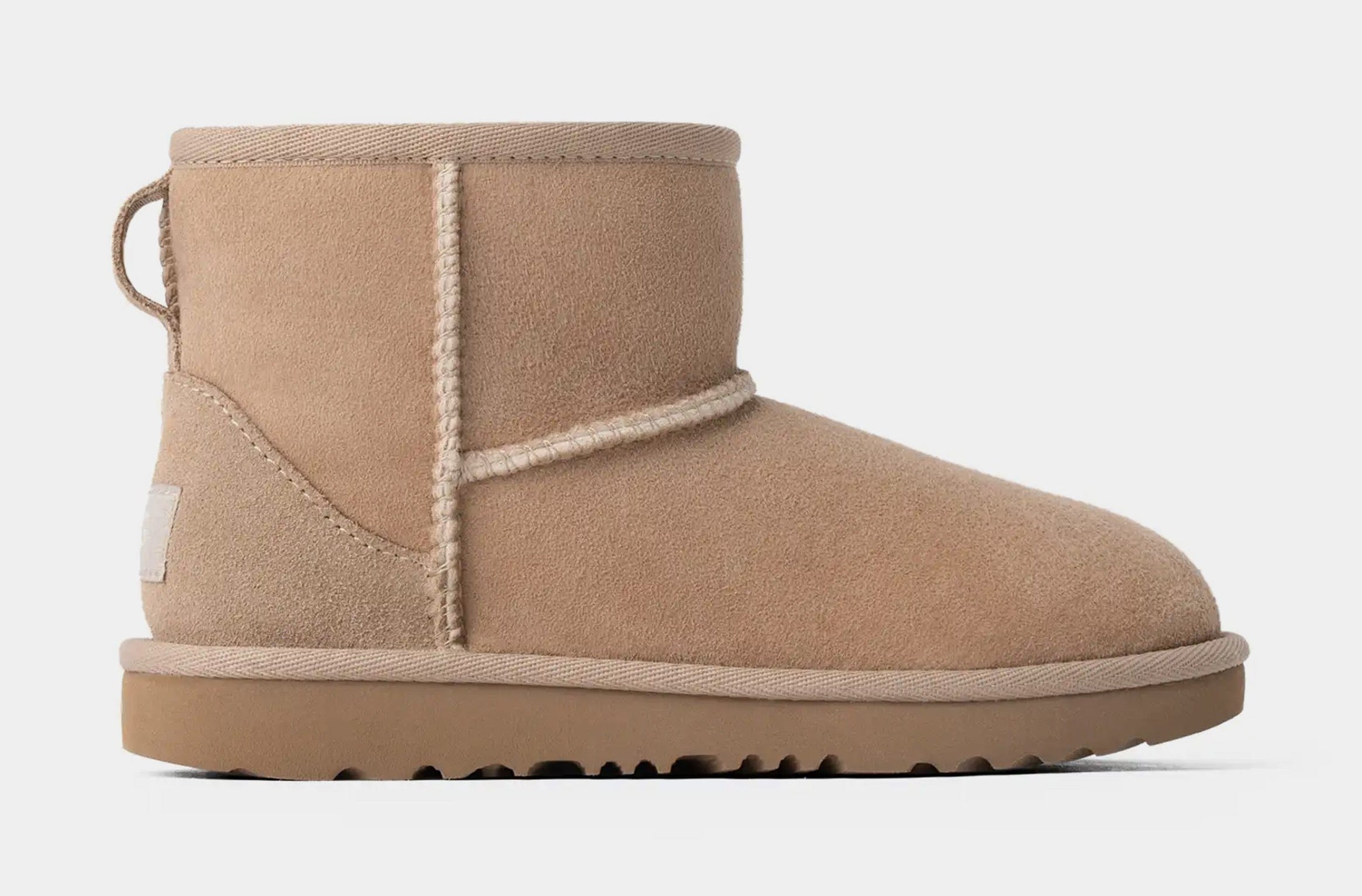 UGG Classic Mini II Grade School Boots (Sand/Beige)