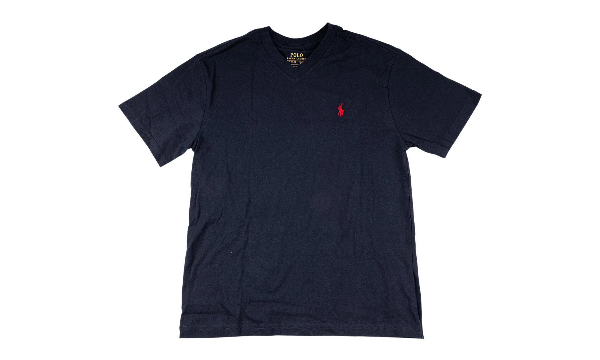 POLO RALPH Lauren Short - Sleeve Cotton Jersey V - Neck T - Shirt GS Cruise Navy 323832906009