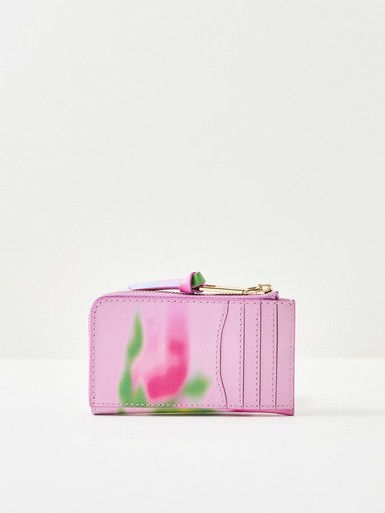 Marc Jacobs The Top Zip Multi Wallet Ribbon Pink Multi
