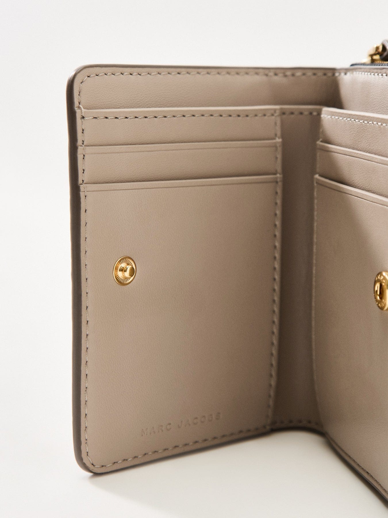 Marc Jacobs The Mini Compact Wallet Cement Grey