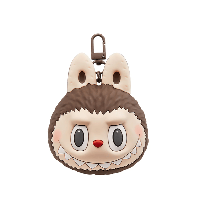 Pop Mart Labubu The Monsters Earphone Case Brown