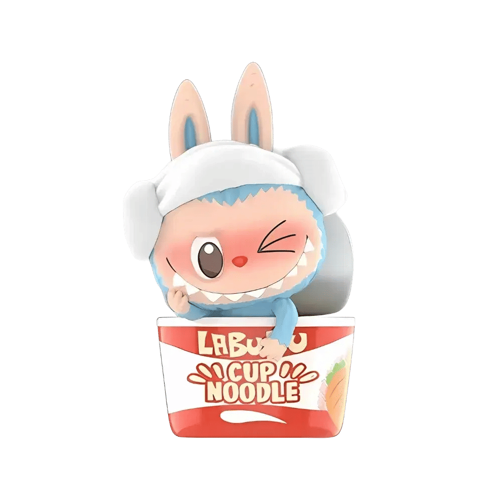Pop Mart Labubu The Monsters Wacky Mart Series Cup Noodles Figure