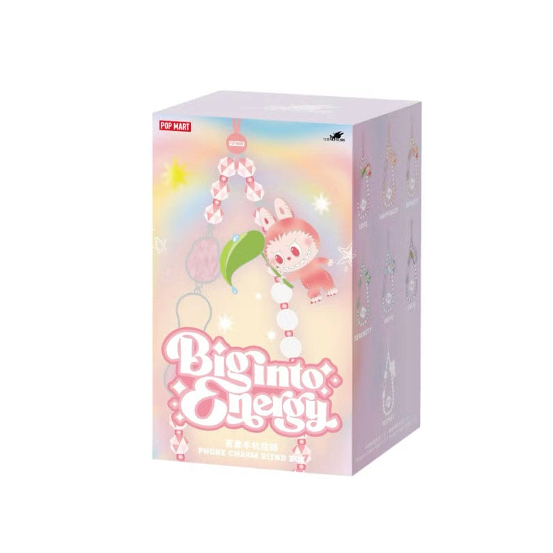 Pop Mart Labubu The Monster Big Into Energy Series Phone Charm Sigle Blind Box